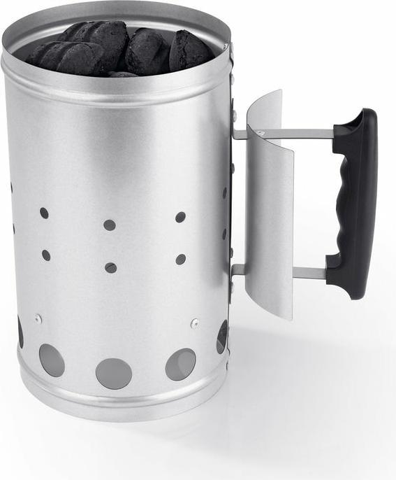 Actual product image Landmann Chimney starter Ø 16.5 x 27 cm, stainless steel/black
