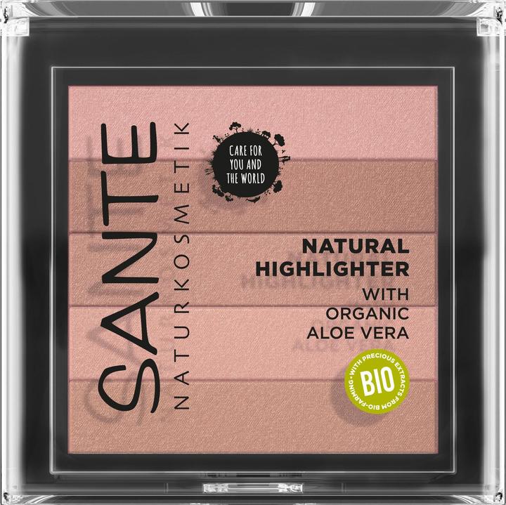 Sante Highlighter Natural 01 Nude (01 Nu, Highlighter, 7 g)