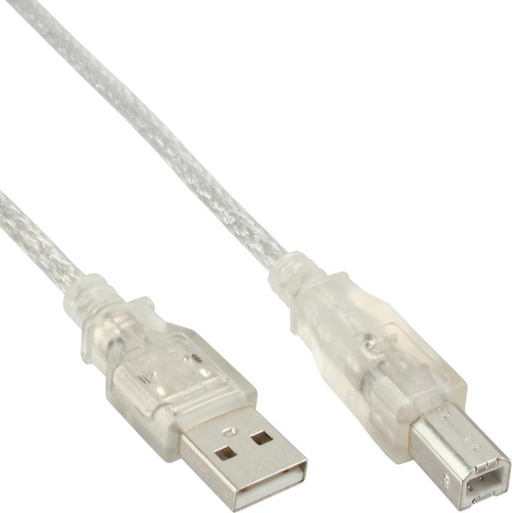 Actual product image InLine 10m USB 2.0 cable, A to B (10 m, USB 2.0)