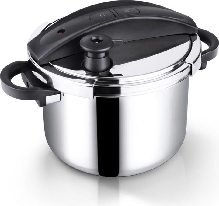 Lamart LTDSD6 Stampa Greitpuodis 6L (22 cm, Cucina a vapore, Acciaio inossidabile)