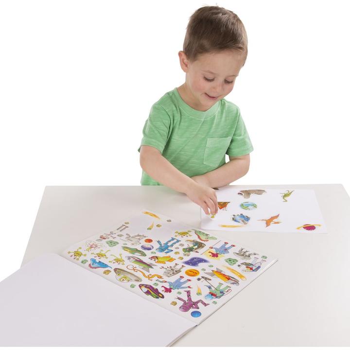 Actual product image Melissa & Doug Reusable sticker book