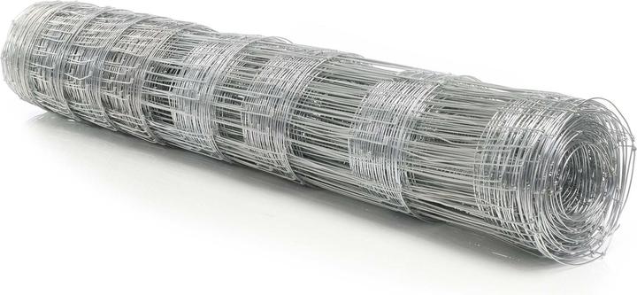 Actual product image Wiltec Wildlife fence Pasture fence 50m long 100/08/15 Wire fence Knotted mesh Forestry fence