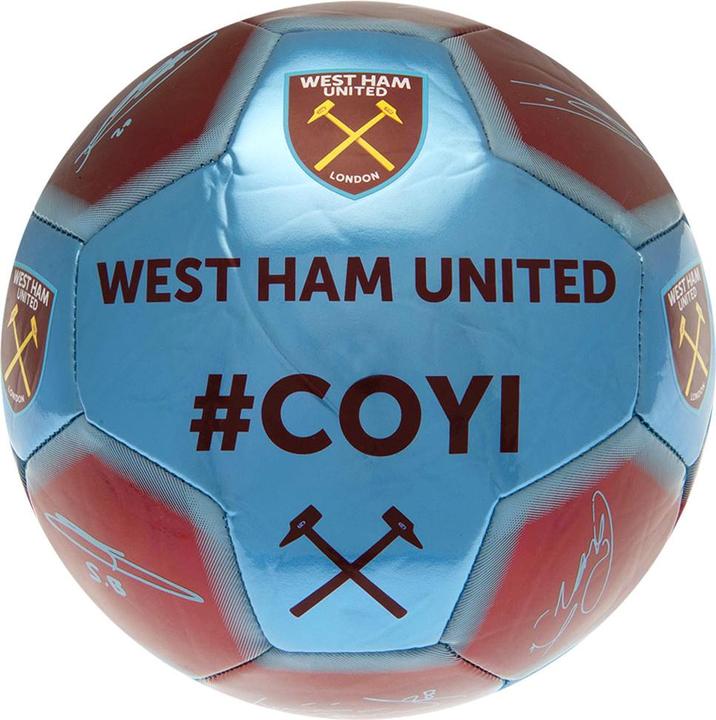 Actual product image West Ham United FC #COYI Signature Football
