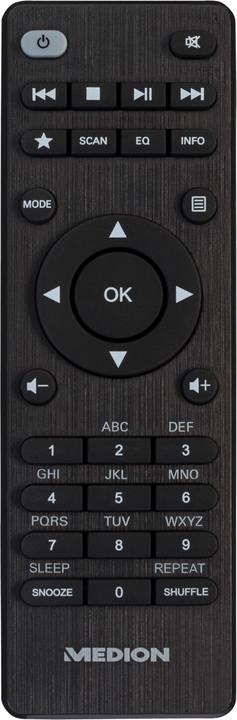 Produktbild Medion P85333 - DAB+ internetradio - Wifi - FM-ontvangst - Zwart (DAB+, AM, FM, MW, WLAN)