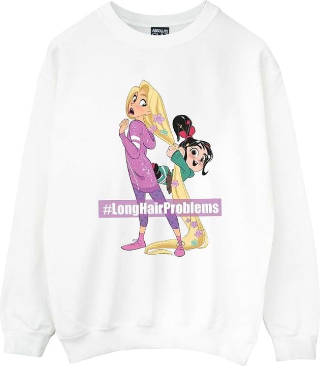 Disney Wreck It Ralph Rapunzel And Vanellope Sweatshirt Jungen