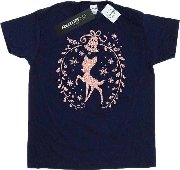 Produktbild Disney Bambi Christmas Wreath TShirt (XXL)