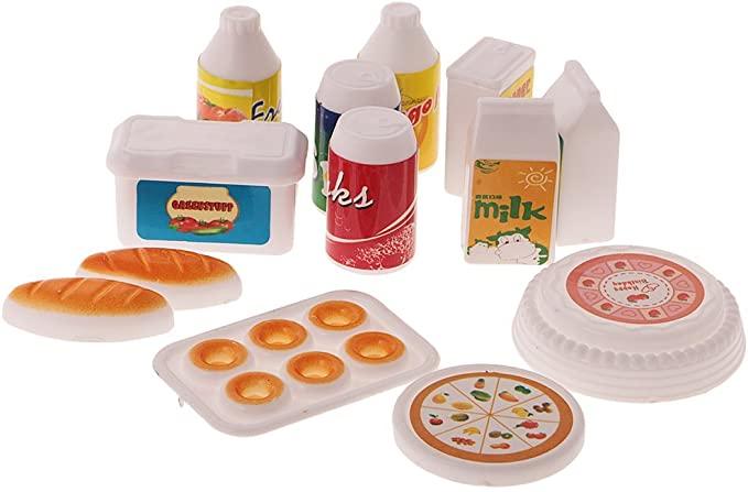 Image du produit Hermex Cuisine de jeu 26 accessoires pour la maison de poupée de Barbie