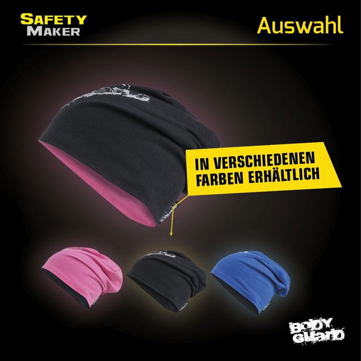 Image du produit SafetyMaker Bonnet réversible réfléchissant rose/argenté