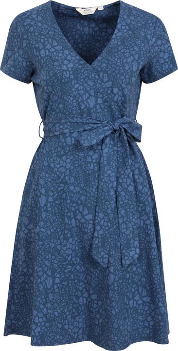 Actual product image Mountain Warehouse Womens/Ladies Santorini Spotted Jersey Wrap Dress (38 D)