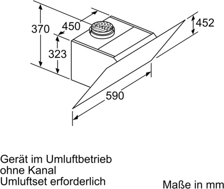 Produktbild Bosch Hausgeräte DWK67CM60 (Wandhaube)
