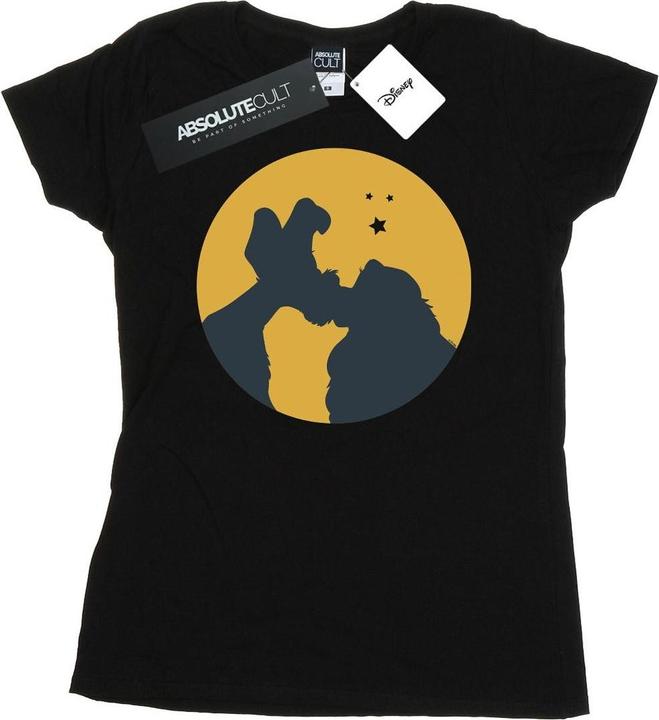 Immagine prodotto Disney Lady And The Tramp Moonlight Kiss Maglietta Donna (M)