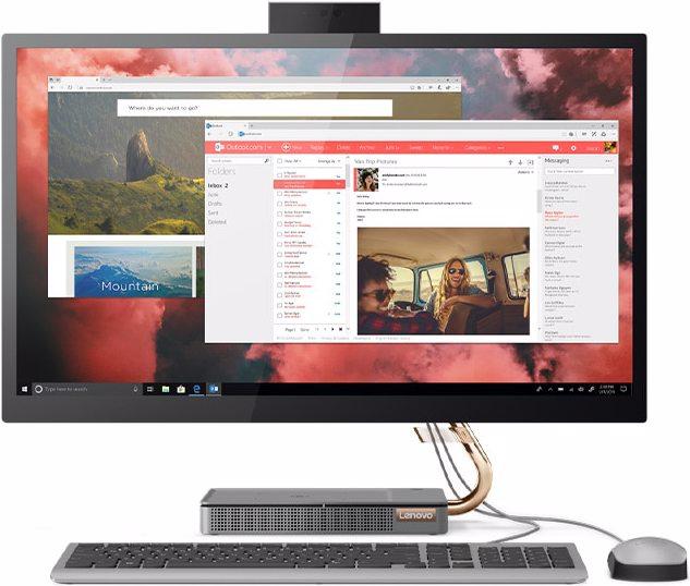 Produktbild Lenovo IdeaCentre A540-27ICB (Intel Core i7-9700T, 16 GB, 512 GB)
