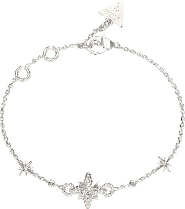 Produktbild Guess Decent In The Sky JUBB03330JWRH Steel Bracelet - Length: 18.5 cm (18.50 cm, Kubische Zirkonie, Stahl)