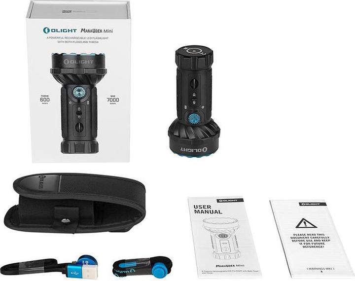 Immagine prodotto Olight Marauder Mini (13 cm, 7000 lm)