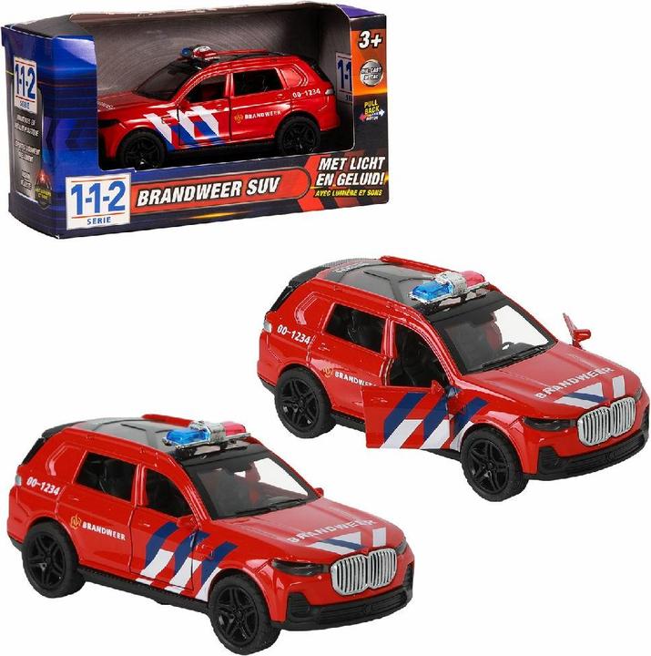 Produktbild Van der Meulen 112 Feuerwehrauto SUV 1:36 Mit Licht+Sound