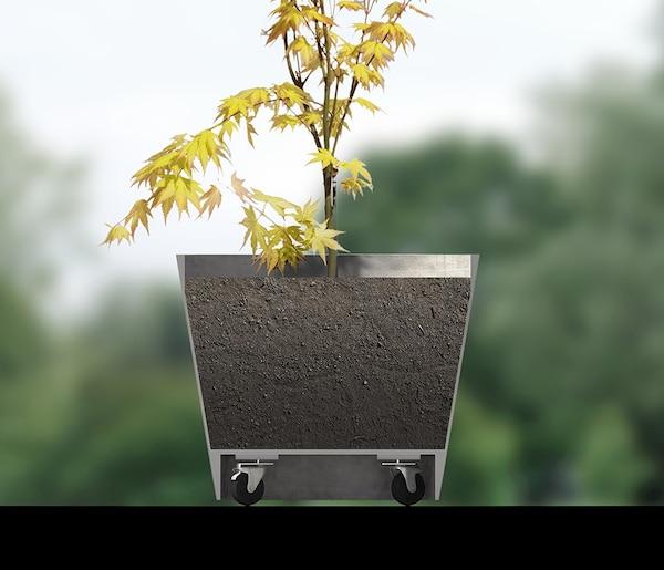 Immagine prodotto Ecopots Amsterdam Wheels (60 cm)