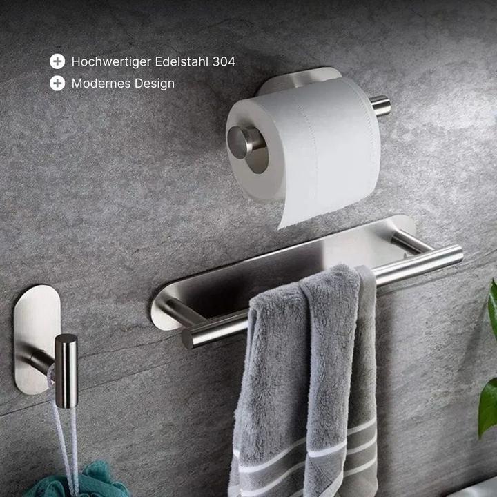 Image du produit Hermex Salle de bain Hardware Set 5-pièces porte-serviettes toilette papier mural crochet