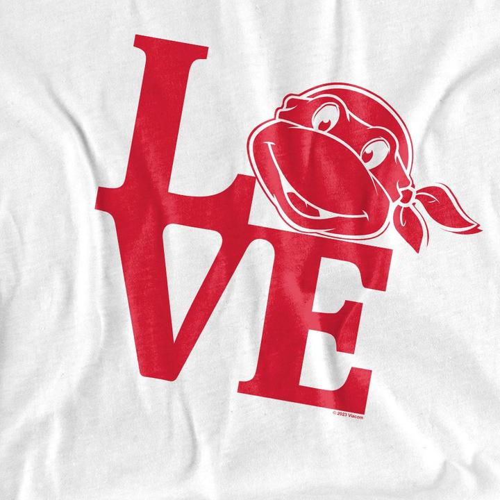 Actual product image Teenage Mutant NT Unisex Adult Love Valentine's Day T-Shirt (XXL)
