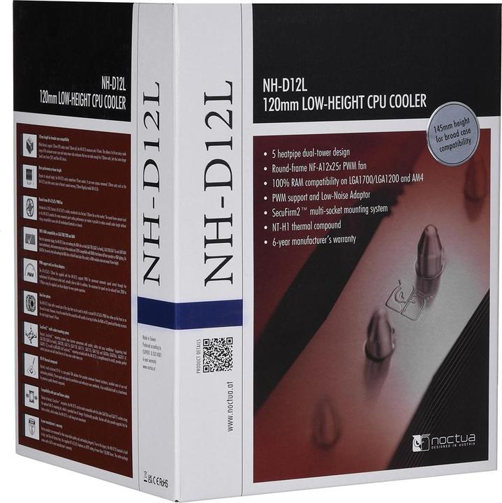 Image du produit Noctua NH-D12L (145 mm)