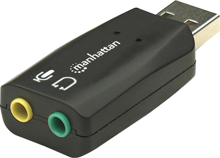 Manhattan Hi-Speed USB 3D Sound Adapter (USB 2.0)