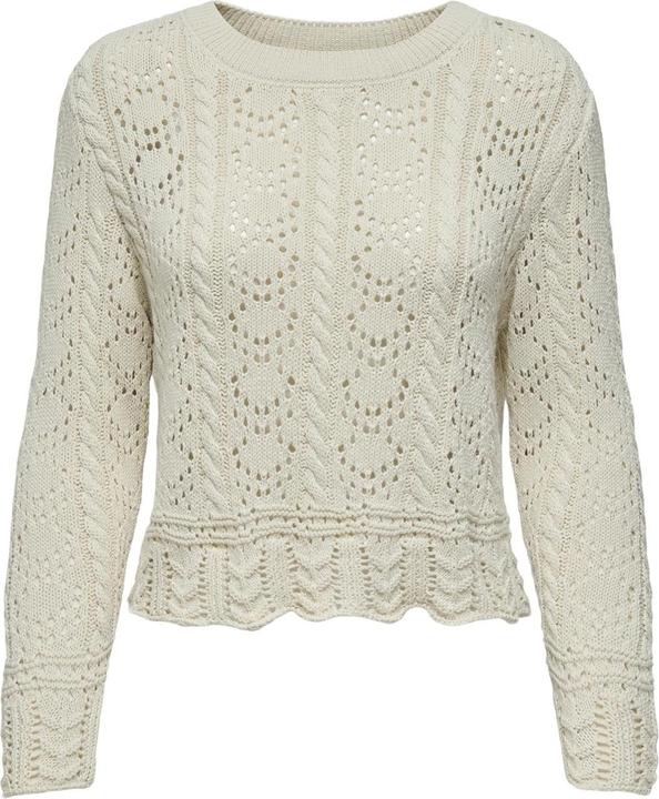 Only Strukturierter Strickpullover