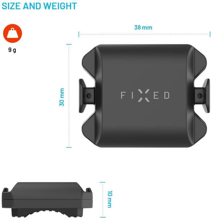 Image du produit Fixed Capteur de cadence/vitesse Spin, noir