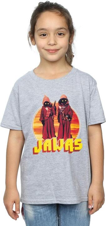 Actual product image Star Wars Girls A New Hope Jawas Cotton T-Shirt (128)