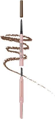 Actual product image J.Cat Beauty 3 in 1 Mapping and Shaping Brow Pencil Rich Brown Women's Makeup