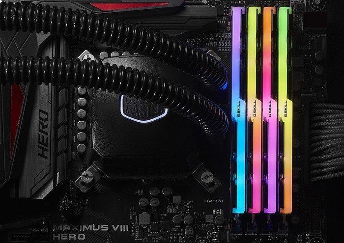 Actual product image G.Skill Trident Z RGB (4 x 8GB, 3000 MHz, DDR4-RAM, DIMM)