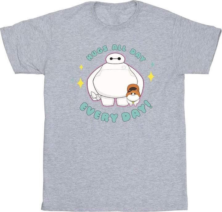 Actual product image Disney Boys Big Hero 6 Baymax Hugs Everyday T-Shirt (140, 146)