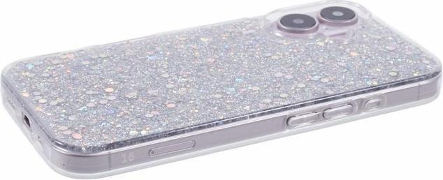Produktbild MU Style Glitzer TPU Softcase Series Hülle (Apple iPhone 16)