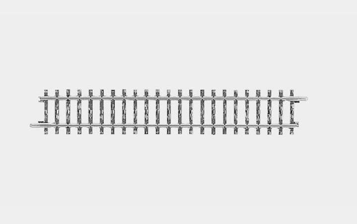 Actual product image Märklin H0 K track (without ballast) 2206 (Track H0)