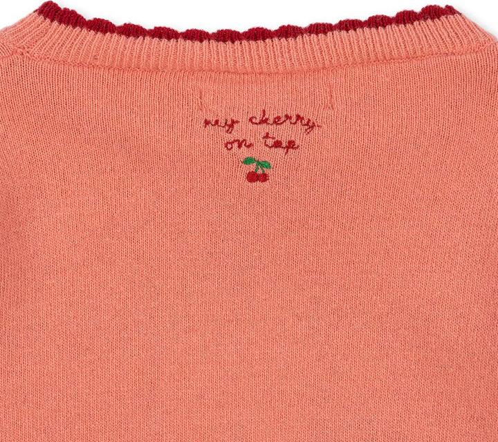 Actual product image Konges Slojd Alexa knitted dress Powder (104)