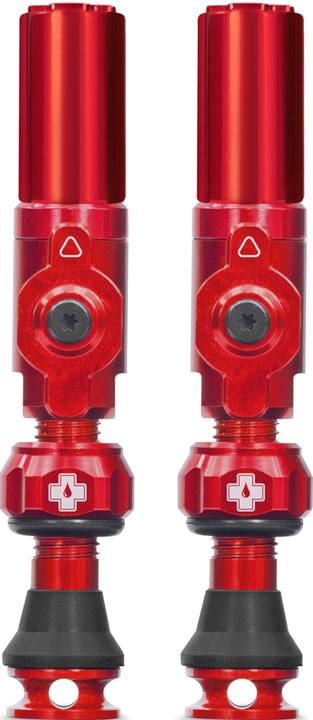 Actual product image Muc-Off Muc Off Big Bore Hybrid Tubeless Kleppen Rood 30 mm