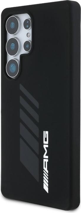 Produktbild Mercedes AMG Oversize Rhombs MagSafe Case for Samsung Galaxy S25 Ultra - Black (Samsung Galaxy S25 Ultra)