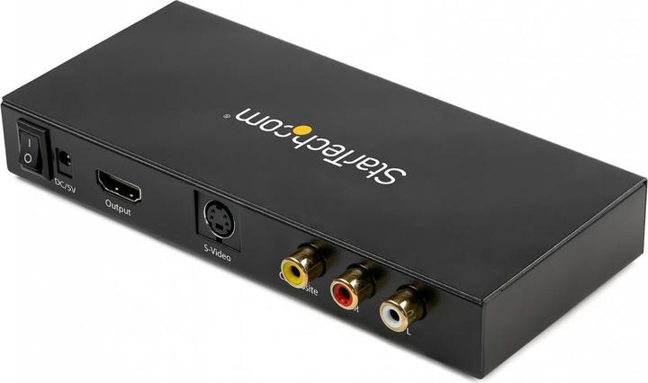 Actual product image StarTech S-Video or Composite to HDMI Converter with Audio - 720p - NTSC and PAL (Video Switch)