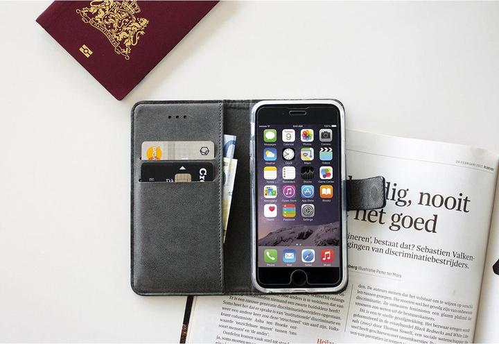 Productafbeelding Mobiparts Premium Wallet TPU Case Nokia 8 Black (Nokia 8)