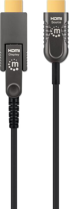 Actual product image Manhattan Active High Speed HDMI Optical Fiber Cable with Detachable Connector (70 m, HDMI)