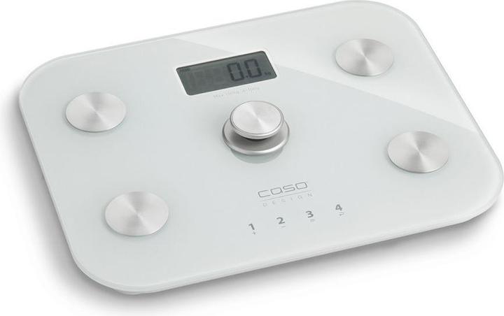 Actual product image Caso | Scale | BodyEnergy Fit | Maximum weight (capacity) 150 kg | Accuracy 100 g | White (150 kg)