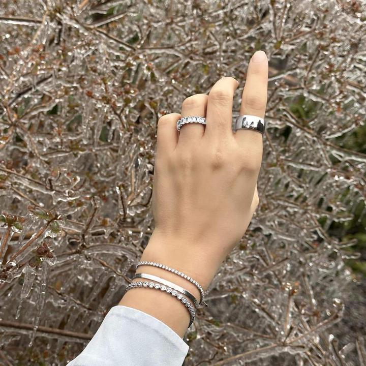 Actual product image Candy Ring Casim, 925 Sterling Silver (54, 925 Silver)
