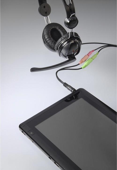 Produktbild Hama Audio-Adapter, 4pol. 3,5-mm-Klinke-Stecker - 2x 3pol. 3,5-mm-Klinke-Headset