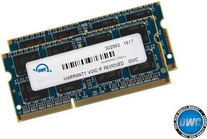Image du produit OWC 8.0GB (2x4GB)1867MHz DDR3 SO-DIMM PC3-14900 SO-DIMM 204 Pin CL11 Memory Upg. Kit (2 x 4GB, 1867 MHz, RAM DDR3, SO-DIMM)