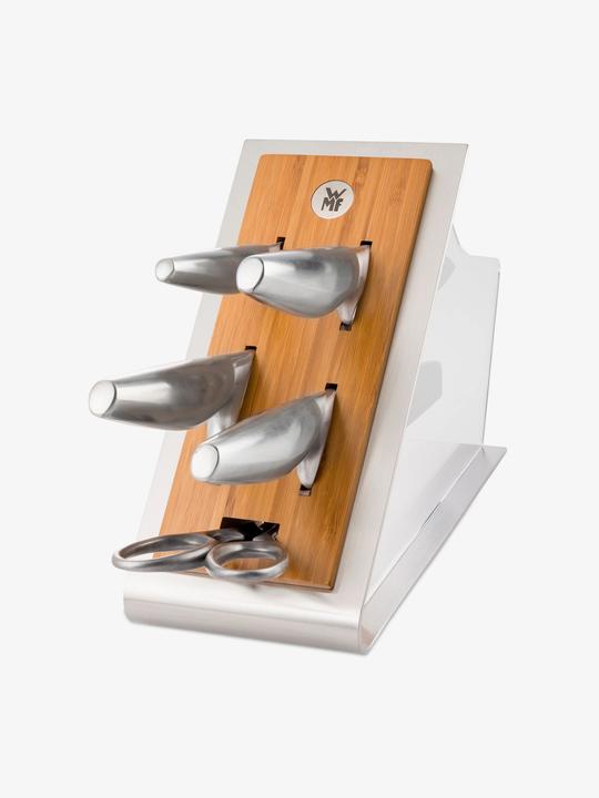 Actual product image WMF Knife block equipped 6-piece CHEF'S EDITION beech