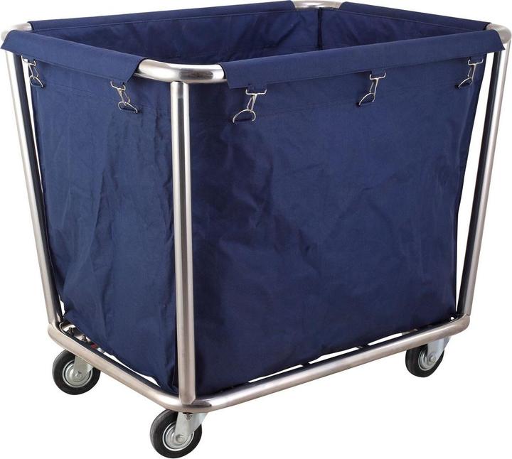 Hendi Wäschetrolley Edelstahl 900x650x850 mm