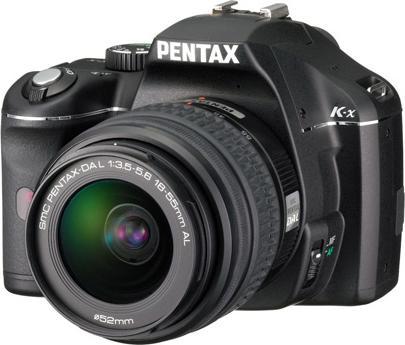 Pentax K-x, reflex da 12 MPixel, HD-Movie, KIT doppio zoom, nero