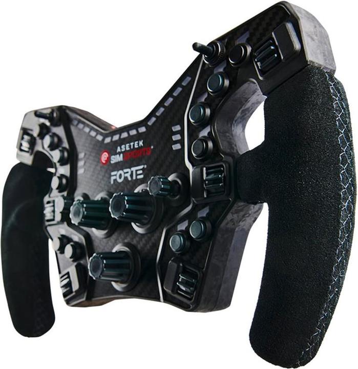 Actual product image Asetek SimSports Suede Handle