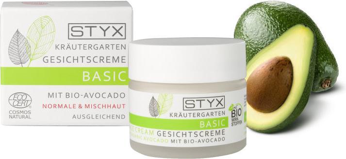 Styx Herbal Garden Basic Face Cream with Organic Avocado 50ml (50 ml, Gesichtswasser)