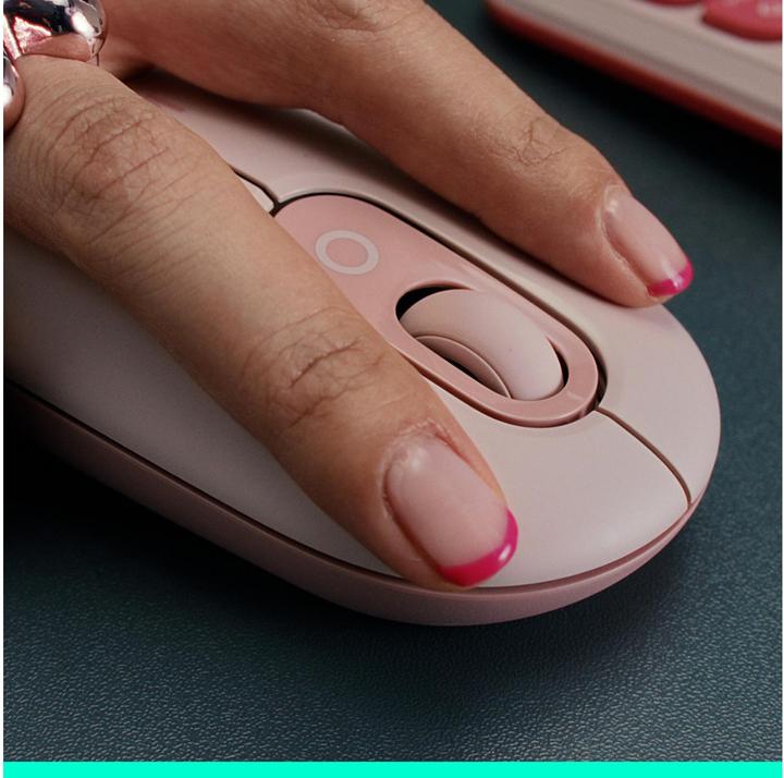 Produktbild Logitech POP Mouse mit personalisierbarem Emoji (Kabellos)