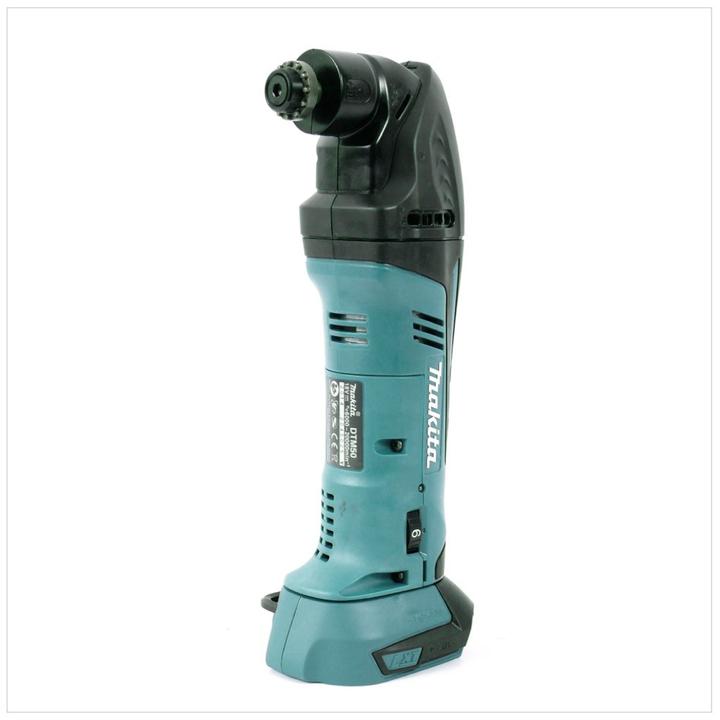 Actual product image Makita DTM 50 RA1J Battery Multitool Oscillator 18 V + 1x Battery 2.0 Ah + Charger + Makpac