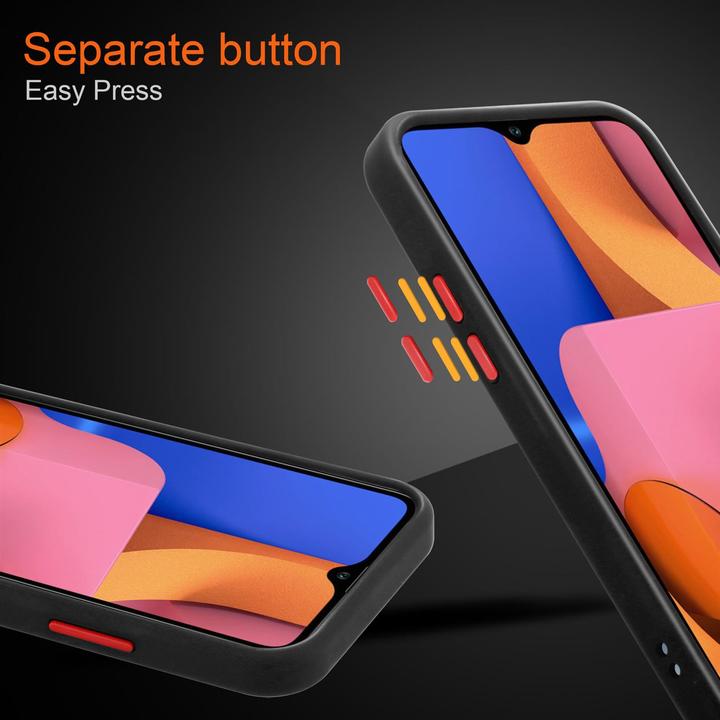 Productafbeelding Cadorabo Hybride matte hoes (Samsung Galaxy A20)